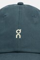 On czapka z daszkiem bawełniana 2UG10104407 zielony SS26