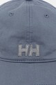 Helly Hansen czapka bejsbolowa bawełniana 38791.601 niebieski SS26