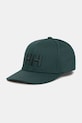Helly Hansen czapka baseballowa bawełniana zielony 67648