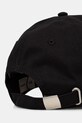 Αξεσουάρ Calvin Klein καπέλο με γείσο βαμβακερό LV04D5083G μαύρο