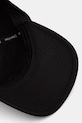 Calvin Klein καπέλο με γείσο βαμβακερό μαύρο LV04D5083G