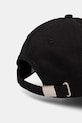 Αξεσουάρ Calvin Klein Καπέλο μπέιζμπολ βαμβακερό LV04D5103G μαύρο