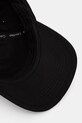 Calvin Klein Καπέλο μπέιζμπολ βαμβακερό μαύρο LV04D5103G