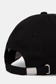 Αξεσουάρ Calvin Klein καπέλο με γείσο βαμβακερό LV04G5027G μαύρο