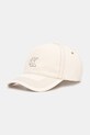 Calvin Klein καπέλο μπέιζμπολ βαμβακερό μπεζ LV04F5061G
