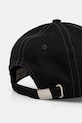 Αξεσουάρ Calvin Klein καπέλο μπέιζμπολ από βαμβάκι LV04F5061G μαύρο