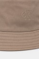 Calvin Klein καπέλο bucket βαμβακερό LV04F5062G καφέ SS26