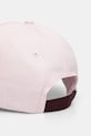 Doplňky Calvin Klein baseballová čepice bavlněná LV04F5065G růžová