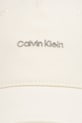 Calvin Klein бейзболна шапка от памук LV04F5072G бежов SS26