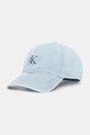 Calvin Klein kšiltovka džínová modrá LV04K5025G