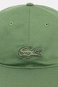 Lacoste czapka z daszkiem bawełniana RK1910 zielony SS26