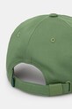 Akcesoria Lacoste czapka z daszkiem bawełniana RK1910 zielony