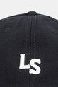 Levi's czapka z daszkiem bawełniana LS MONOGRAM 004BS.0000 czarny SS26
