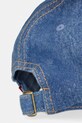 Akcesoria Levi's czapka z daszkiem jeansowa LS MONOGRAM 004BS.0002 niebieski