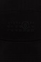 MM6 Maison Margiela czapka z daszkiem bawełniana SH0TC0009.M35346 czarny SS26