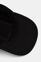 MM6 Maison Margiela czapka z daszkiem bawełniana SH0TC0009.M35346 czarny