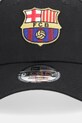 New Era czapka z daszkiem bawełniana NEW ERA x FC BARCELONA 60846892 czarny SS26