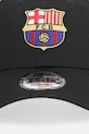 New Era czapka z daszkiem bawełniana NEW ERA x FC BARCELONA 60846892 czarny SS26