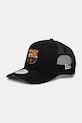 New Era czapka z daszkiem NEW ERA x FC BARCELONA aplikacja czarny 60846905