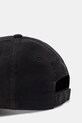 Akcesoria VETEMENTS czapka z daszkiem jeansowa Leather Biker Cross UE76CA329B czarny
