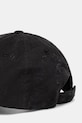Akcesoria VETEMENTS czapka z daszkiem bawełniana Friday Distressed UE76CA326B czarny