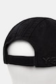 Akcesoria Y-3 czapka z daszkiem jeansowa STRIPES CAP KD2435 czarny