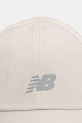 New Balance czapka z daszkiem LAH51002SHY beżowy SS26