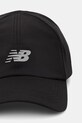 New Balance czapka z daszkiem LAH51002BK czarny SS26