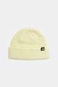 Čepice The North Face TNF Fisherman Beanie nášivka žlutá NF0A55JGG6O1