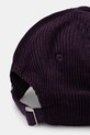 Akcesoria The North Face Norm czapka bejsbolowa bawełniana NF0A8CGKNHB1 fioletowy