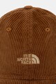 The North Face Norm baseball cap bawełniany NF0A8CGKNIO1 brązowy SS26
