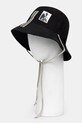 Rick Owens DRKSHDW Gilligan bucket hat czarny DA01F4479.NCV