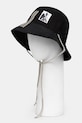 Rick Owens DRKSHDW Gilligan bucket hat czarny DA01F4479.NCV