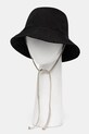 Rick Owens DRKSHDW Gilligan bucket hat DA01F4479.NCV czarny SS26