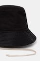 Rick Owens DRKSHDW Gilligan bucket hat DA01F4479.NCV czarny