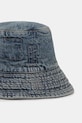 Rick Owens DRKSHDW kapelusz jeansowy Gilligan niebieski DA01F4479.DWB