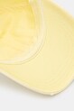 AXEL ARIGATO czapka z daszkiem bawełniana żółty X3962003