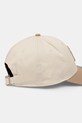 Akcesoria New Era czapka z daszkiem bawełniana COLOURBLOCK 9FORTY® 60771836 beżowy