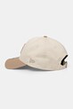 New Era czapka z daszkiem bawełniana COLOURBLOCK 9FORTY® beżowy 60771836