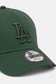 New Era czapka z daszkiem bawełniana LEAGUE ESSENTIAL 9FORTY® 60771706 zielony SS26