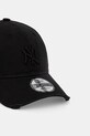 New Era czapka z daszkiem bawełniana WASH DISTRESS 9FORTY® 60771831 czarny SS26
