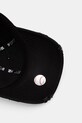 New Era czapka z daszkiem bawełniana WASH DISTRESS 9FORTY® 60771831 czarny