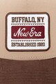 New Era czapka z daszkiem PATCH SUEDE E-FRAME beżowy 60771796