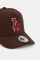 New Era czapka z daszkiem OUTLINE SCRIPT E-FRAME 60771811 brązowy SS26