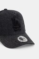 New Era czapka z daszkiem jeansowa DENIM E-FRAME 60771820 czarny SS26