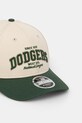 New Era czapka z daszkiem bawełniana WORDMARK 9FORTY® MC 60771814 beżowy SS26