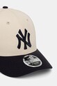 New Era czapka z daszkiem bawełniana 9FORTY® MCROWN 60771873 beżowy SS26