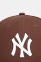 New Era czapka z daszkiem bawełniana 9FORTY® MCROWN 60771878 brązowy SS26