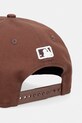 Akcesoria New Era czapka z daszkiem bawełniana 9FORTY® MCROWN 60771878 brązowy