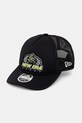 New Era czapka z daszkiem GRAPHIC 9FORTY® MC AF TRUCKER aplikacja czarny 60771804